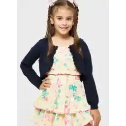 Girls Knitted Ruffle Shrugs