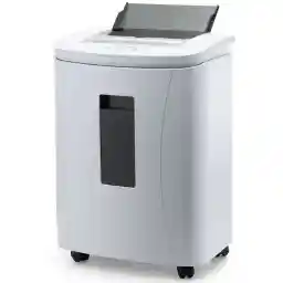 iOCHOW Automatic Feed Shredder: 150-Sheet Micro Cut, Security Level P-4, Quiet Professional Shredder, Runtime 30 Minutes, with Extendable 25L Collection Container