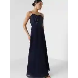 Strappy Dress With Embellishment