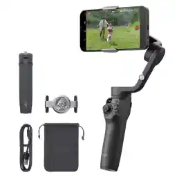 DJI Osmo Mobile 6, Akıllı Telefon Gimbal Sabitleyici, Dahili Uzatma Çubuğu, Platinum Gri