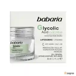کرم بازسازی کننده سلول های پوستی باباریا حاوی گلیکولیک اسید 50 میل