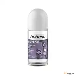 رول ضد تعریق دئودورانت باباریا مدل Cotton حجم 50 میل