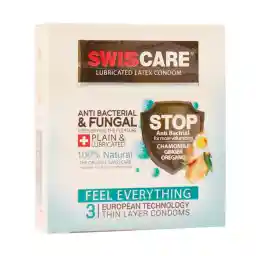 کاندوم ضد قارچ سوئیس کر مدل Anti Bacterial
