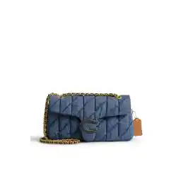 Coach Quilted Denim Tabby 26