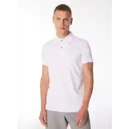 Beyaz Erkek Normal Kalıp Baskılı Polo T-Shirt M4PACEM_PACE