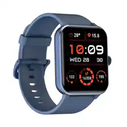 Smartwatch für Damen Herren, Blackview R50 1,85" großer HD Touch-Farbbildschirm Fitnessuhr, Temperaturmessung/Überwachung von SpO2/Pulsuhr/ Fitness Tr