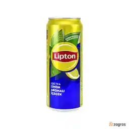 نوشیدنی چای سرد لیپتون با طعم لیمو 330 میل