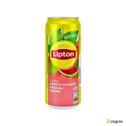 نوشیدنی چای سرد لیپتون با طعم هندوانه و نعناع 330 میل