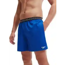 8-00334715332-SPEEDO HYPERBOOM BAND Mavi Erkek Şort Mayo