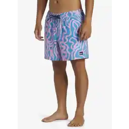 AQYJV03144_SURFSILK MIX VOLLEY 16 Pembe Erkek Şort Mayo