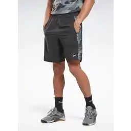 Siyah Erkek Şort HT1691 TRAIN CAMO WOVEN SH