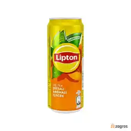 نوشیدنی چای سرد لیپتون با طعم هلو 330 میل