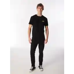 Siyah Erkek T-Shirt EQYZT07672_TC SNAP SS