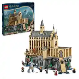 LEGO Harry Potter Hogwarts Castle: The Great Hall, Collectable Wizard Toy with 11 Mini Figures, Including Hermione Granger, Magic Gift for Boys and Girls 76435