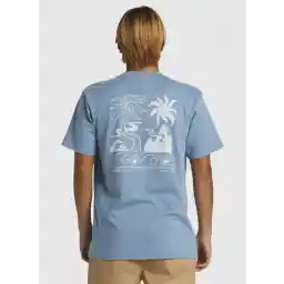 Mavi Erkek O Yaka Normal Kalıp Baskılı T-Shirt AQYZT09562_TROPICAL BREEZE MOR
