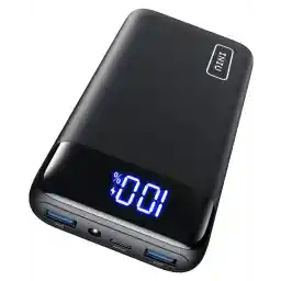 INIU Power Bank, 20,000 mAh, Fast Charging, USB-C Input & Output, 22.5 W External Mobile Phone Batteries, PD 3.0 QC 4.0, Small, Strong, for iPhone 15/14/13/12 Pro, Samsung Galaxy S23, etc.