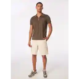 Haki Erkek Basic Polo T-Shirt D4SM-TST3246