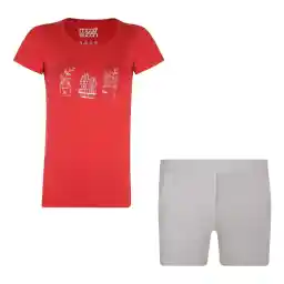 ست تی شرت و شلوارک زنانه مولی جون مدل mj5-230