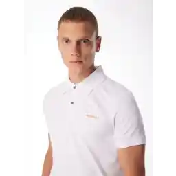 Beyaz Erkek Normal Kalıp Polo T-Shirt M3PRO_PRO