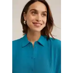 WE Fashion Dames blouse met structuur