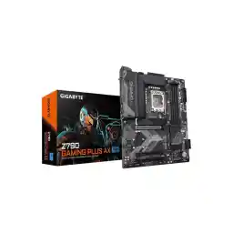 GIGABYTE Z790 GAMING PLUS AX LGA 1700 Intel Z790 ATX Motherboard with DDR5, Triple M.2, PCIe 4.0, USB 3.2 Gen2 Type-C, Realtek Wi-Fi 6, Realtek LAN, Q-Flash Plus, EZ-Latch GIGABYTE Z790 GAMING PLUS AX LGA 1700 Intel Z790 ATX Motherboard with DDR5, Triple M.2, PCIe 4.0, USB 3.2 Gen2 Type-C, Realtek Wi-Fi 6, Realtek LAN, Q-Flash Plus, EZ-Latch