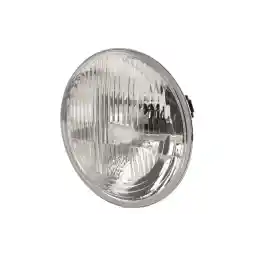 HELLA 1A6 002 395-031 Halogeen Optiek, koplamp - 12V - Rond - Referentiegetal: 20 - ECE - Gebogen glas - links/rechts