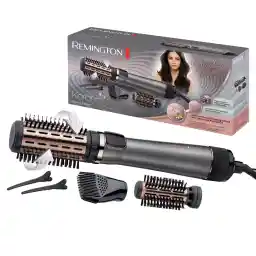 Remington Föhnborstel Keratin Protect (Roterend, 1000 Watt, Verrijkt Met Keratine En Amandelolie Voor Sterk & Gezond Haar, Keramische Coating, Coolshot) Heteluchtborstel AS8811