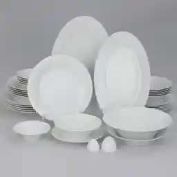 سرویس غذاخوری 35 پارچه چینی زرین ایران مدل شهرزاد درجه 3