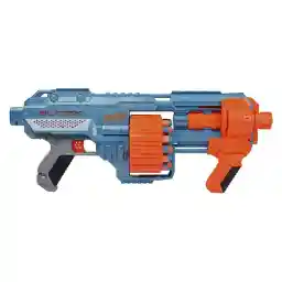 Nerf Elite 2.0 Shockwave RD-15-blaster, 30 Nerf-darts, draaiende trommel met 15 darts, pompactie voor spervuur, ingebouwde aanpassingsmogelijkheden, Standard packaging