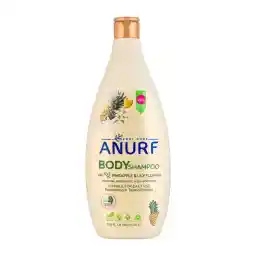 شامپو بدن با رایحه گل زنبق و آناناس حجم 750 میلی لیتر | آنورف