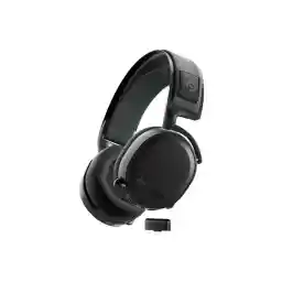 SteelSeries Arctis 7+ Wireless Gaming Headset - Lossless 2.4 GHz Connection - 30 Hours Battery Life - For PC, PS5, PS4, Mac, Android and Switch - Black