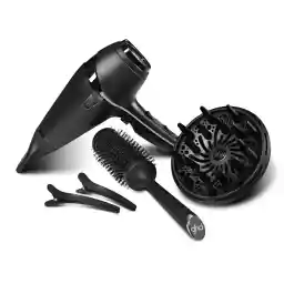 GHD - Air® Föhn Kit - 2100 watt haardroger met diffuser, ronde haarborstel, 2 haarclipjes, breed opzetstuk en opbergtas voor de ultieme blow-dry