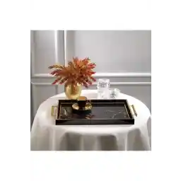 Schafer Kunst Tepsi 1 Parça-gold/siyah04