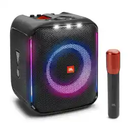 JBL PartyBox Encore Essential Portable Indoor and Outdoor Party Speaker with Built-in Lights, IPX4 Splash-Proof Design, Deep Bass and 10 Hours Playtime, Black JBL PartyBox Encore Essential Portable Indoor and Outdoor Party Speaker with Built-in Lights, IPX4 Splash-Proof Design, Deep Bass and 10 Hours Playtime, Black