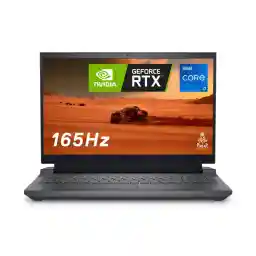 Dell G15 5530 Gaming Laptop 15.6 Inch FHD 165Hz Display, Intel Processors i7-13650HX, NVIDIA RTX 4060 8GB, 16GB DDR5, 1TB SSD, Windows 11 Home, German QWERTZ Backlit Keyboard Black