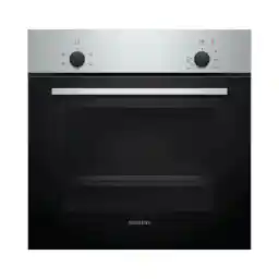 سيمنز فرن كهربائي مدمج iQ100 سعة 71 لترHA010FBR1M - أسود/فضي