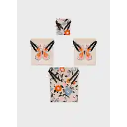 Floral Garden Travel Bag Set