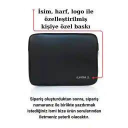 RELIANCE حافظة كمبيوتر محمول Macbook Air و Ultrabook مقاس 15.6 بوصة متوافقة - مقاومة للماء - مخصصة