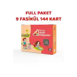 Çocuk Akademi İlkadım Akıllı Düğmeler Full Paket 3 Yaş