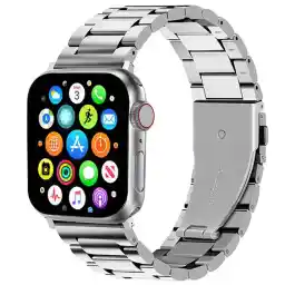 ساعت هوشمند ورنا مدل T45 Pro max With 7 Bands، مناسب برای ورزش، روزمره، رسمی، دارای قابلیتهای صفحه نمایش رنگی و لمسی، کنترل موسیقی