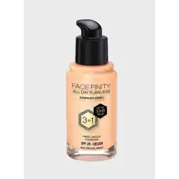 Max Factor Facefinity All Day Flawless Foundation - W33 Crystal Beige, 30ml