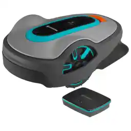 Gardena Smart Sileno life robot mower 750 m² set: Innovative Lona AI technology, control via app, SensorControl, for slopes up to 35 percent, including smart gateway, DE version (19701-60)