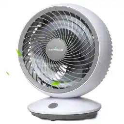 KEYNICE Circulator Fan, Oscillating, Silent, DC Motor, Wall Mounted, Compact, Powerful Blower, Car, Camping, USB Power, 3 Adjustable Air Volume, Power Saving Countermeasures, 6 sq ft (6 sq m), Strong