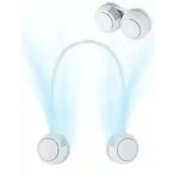 2024 Newest Design, Ultra Mini Size, Foldable, Foldable, Storage Compatible, Neck Fan, Portable Fan, Small Fan, Mini Fan, Portable Fan, Ultra Lightweight, No Blades, Silent, Compact, Large Airflow,