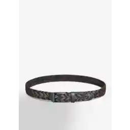 کمربند بافت ترکیبی 2212108 کروم