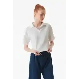 Fullamoda Burümcük Fabric Polo Collar T-Shirt