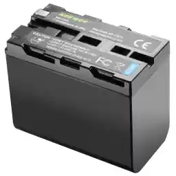 Neewer 6600mAh Li-ion Battery, Replacement Battery for Sony NP-F970 NP-F960 NP-F975 NP-F570 NP- F750 NP-F770, Suitable CN160 NW759 74K 760 FW759 74K 760 LED Video Light, Monitor