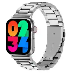 ساعت هوشمند ورنا مدل W45 Max With 7 Bands مناسب برای ورزش مجهز به گام شمار