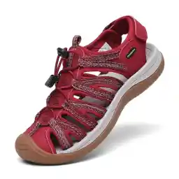 Dannto Women's Closed Toe Hiking Sandals Walking Water Sandal Comfort Athletic Sport Outdoor Sandals