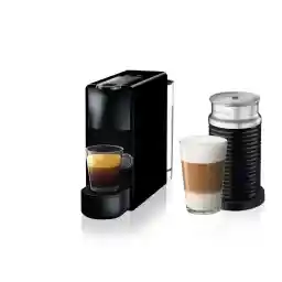 Nespresso Essenza Mini C30 Espresso Capsule Coffee Machine, With Aeroccino 3 Milk Frother for Cappuccino & Latte, 0.6 L, 19 Bar Pressure, Black